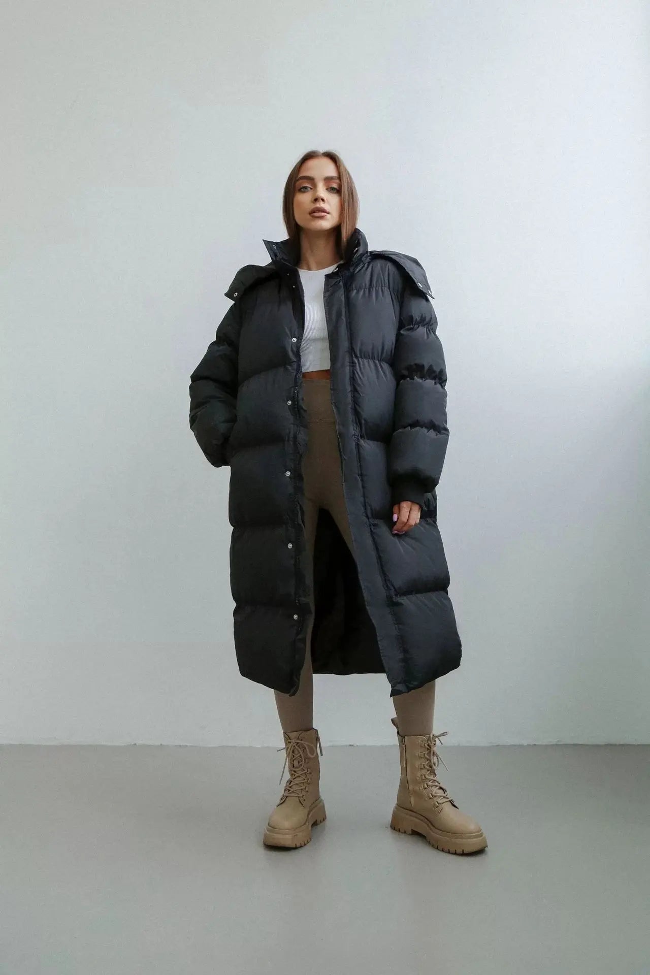 VOID WOMAN LONG PUFFER COAT