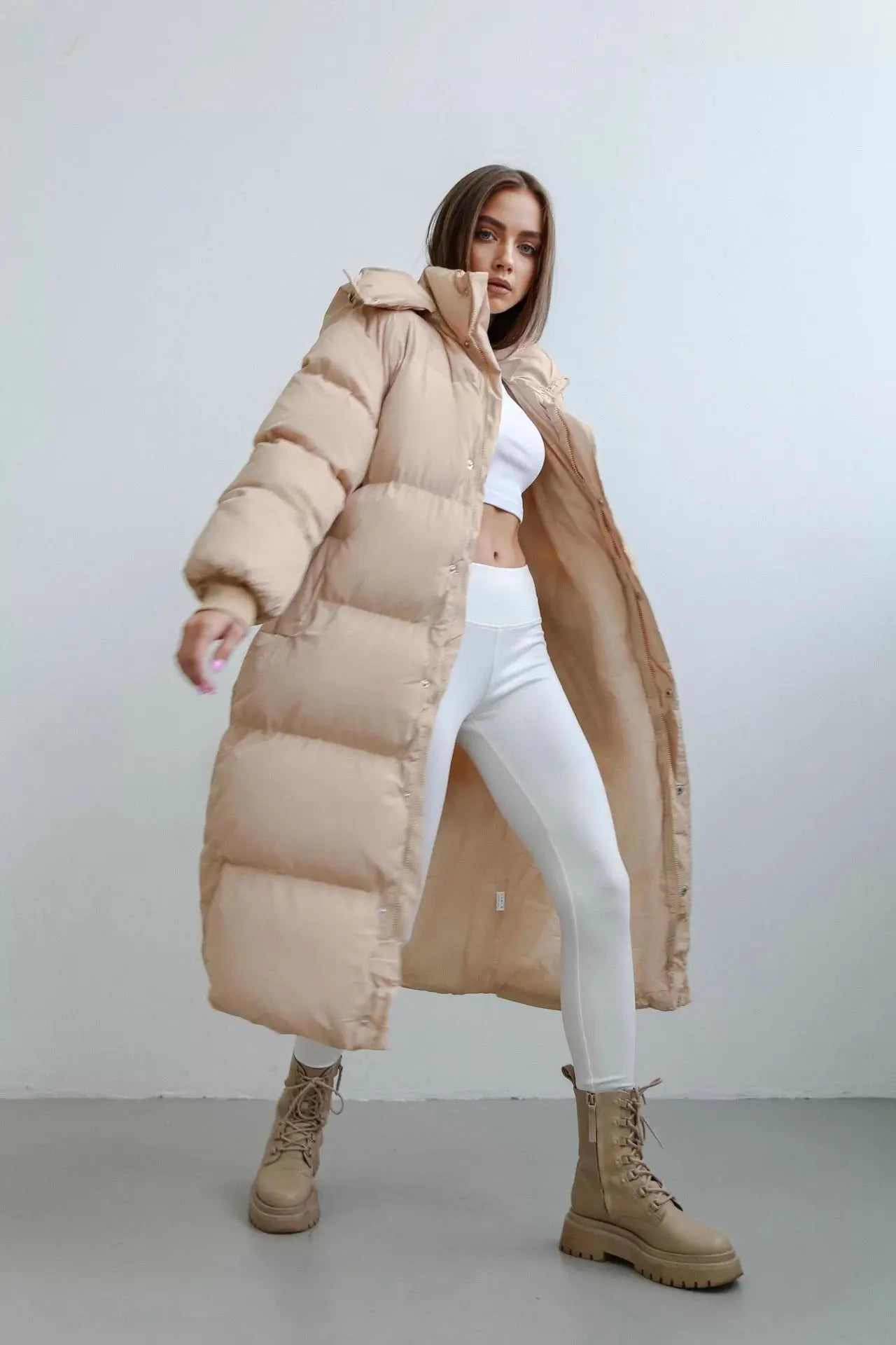 VOID WOMAN LONG PUFFER COAT