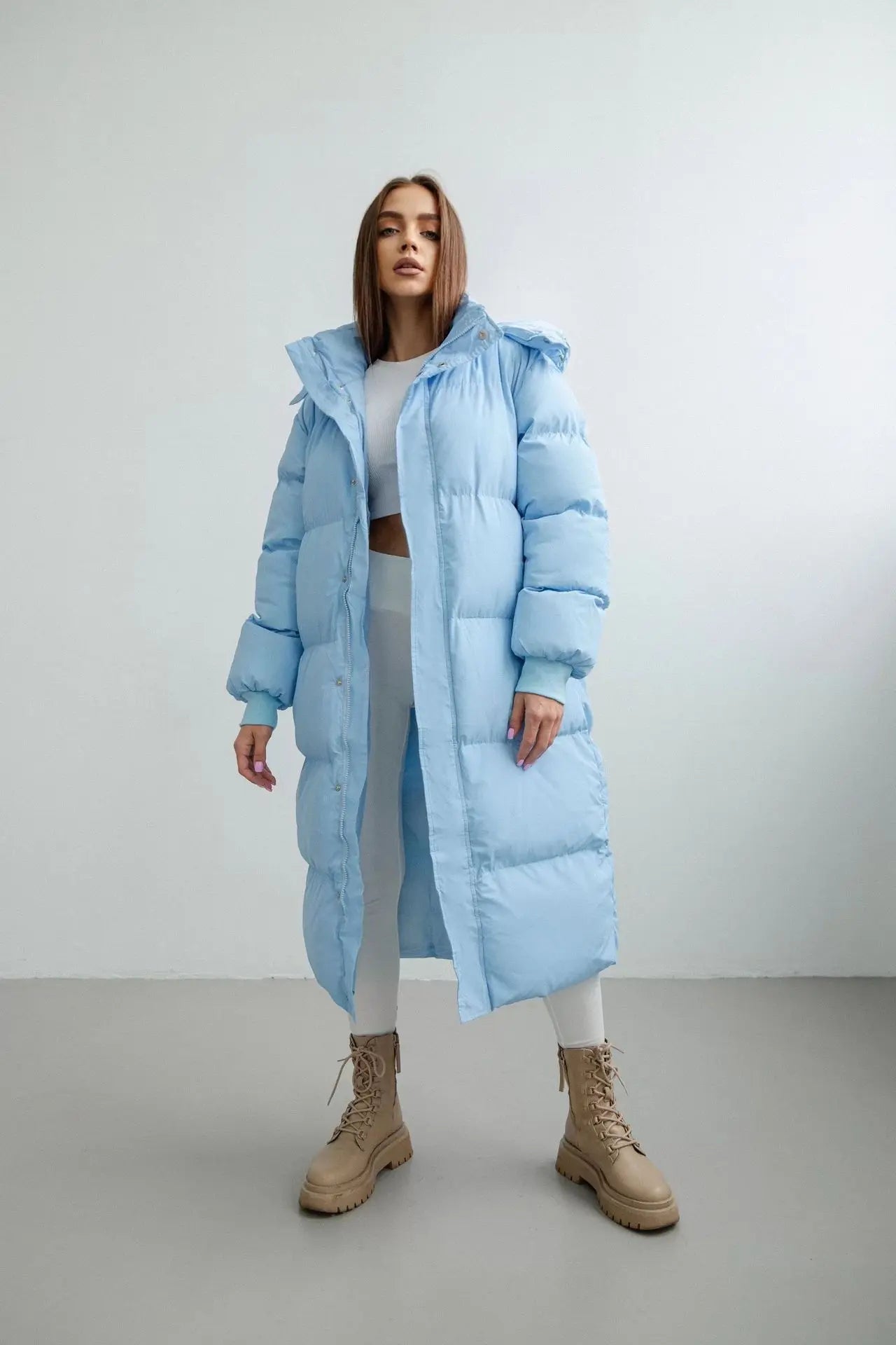 VOID WOMAN LONG PUFFER COAT